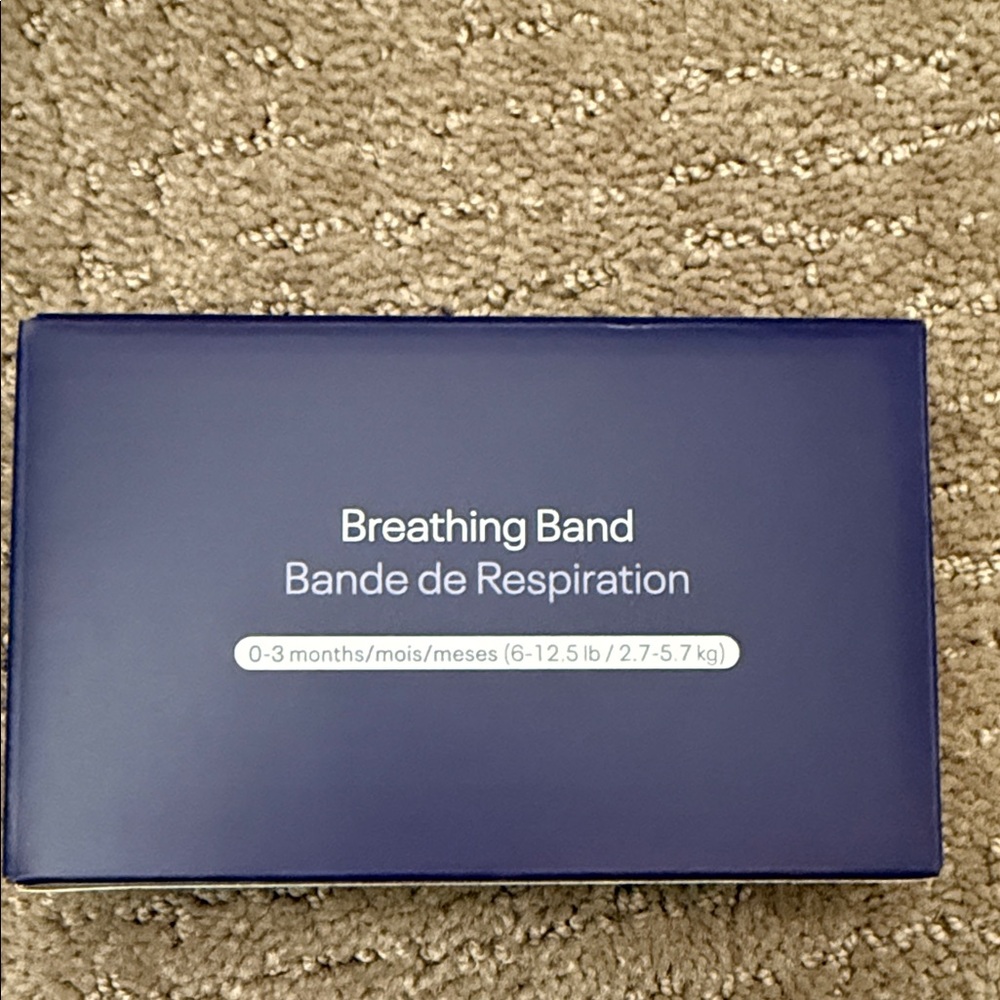 Nanit breathing band - 0-3 months.  Brand new.
